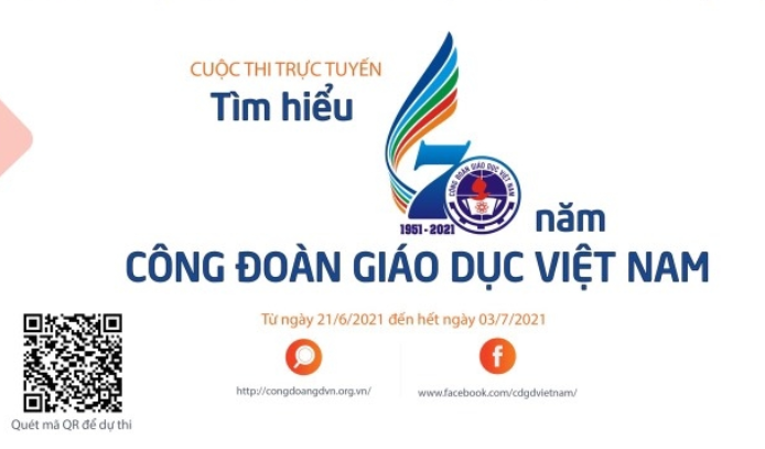 Báo cáo kết quả triển khai cuộc thi Tìm hiểu 70 năm Công đoàn Giáo dục Việt Nam