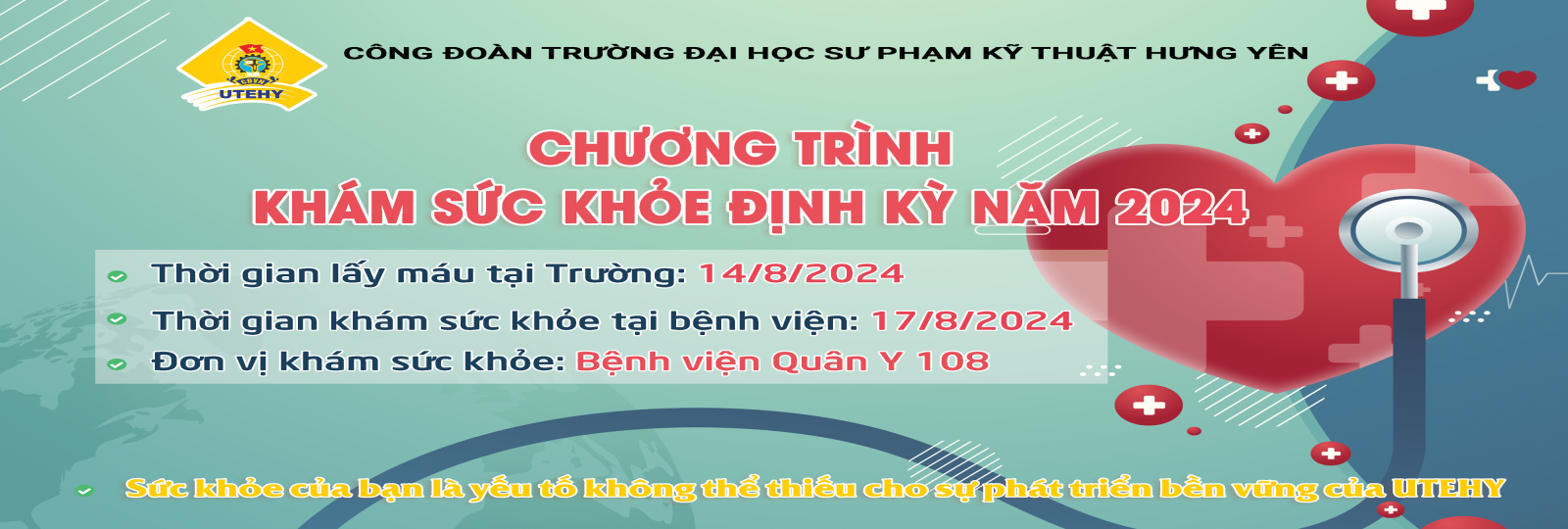 khám sức khỏe 2024