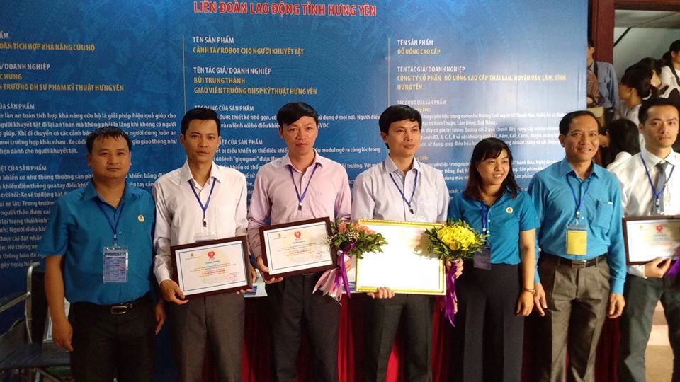 Trường Đại học SPKT Hưng Yên tham dự triển lãm “Tự hào trí tuệ lao động Việt Nam khu vực đồng bằng s