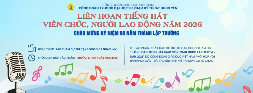 liên hoan tiếng hát CĐGDVN 2026